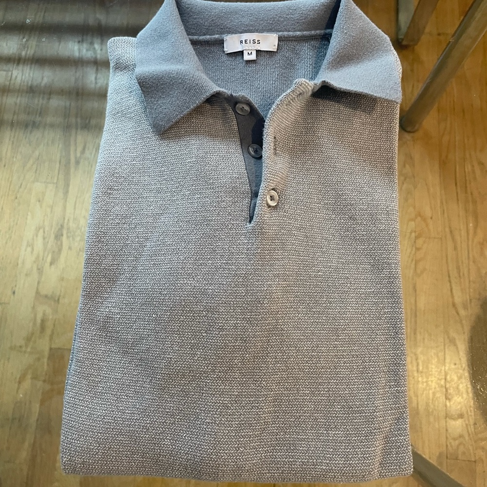 Reiss Men’s SS Polo Shirt Medium